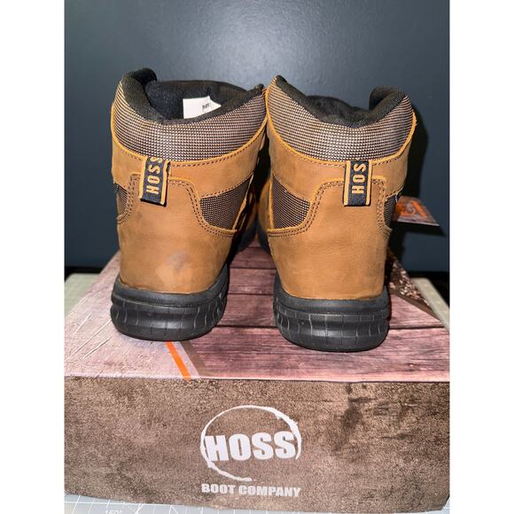 Hoss Tikaboo-UL Met Guard Brown Composite Toe Boot 60240 Men\'s 10D main image 6